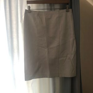 🌸🌸White leather skirt
